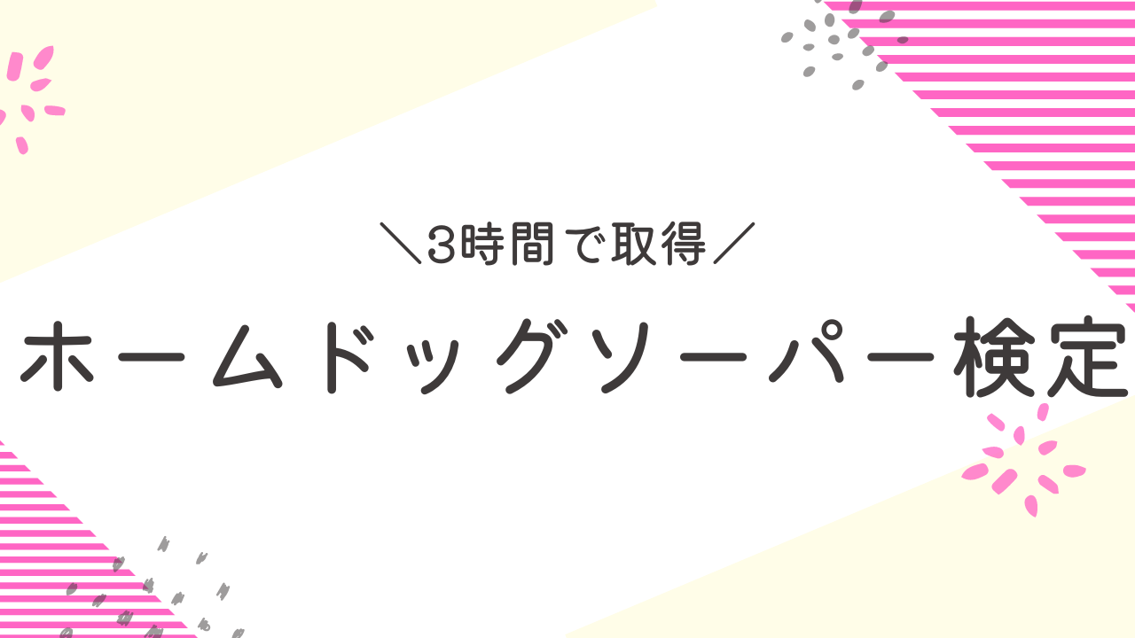 ホームドッグソーパー検定