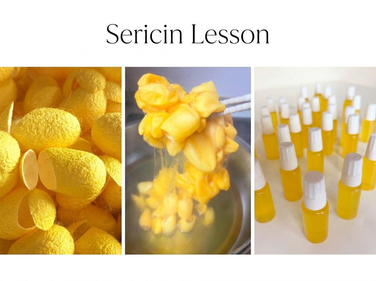 セリシン液抽出